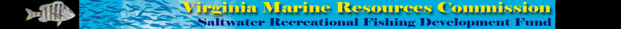 Virginia Saltwater Recreational Fishing Development Fund VSRFDF Banner Logo