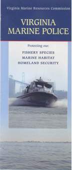 Virginia Marine Police Brochure