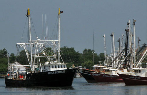 fishing boats