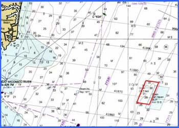 Northern Neck Reef Chart