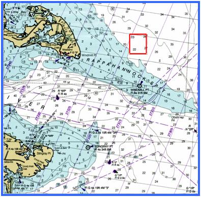 Windmill Point Reef Chart